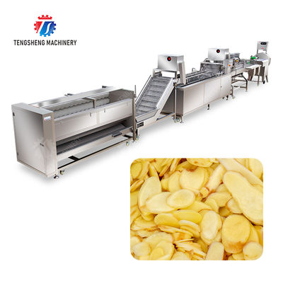 Brush bubble cleaning, drying, selection and cutting production line Revolutionize Your Food Production with Our State-of-the-Art Fruit And Vegetable Processing Line