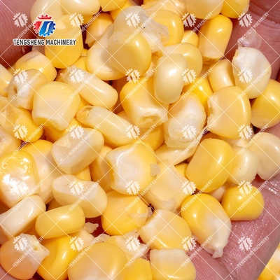 500KG/H Corn Thresher Machine Sweet Corn Kernels Stalks Separate Electric