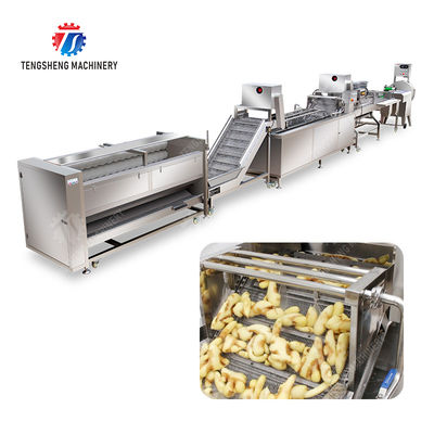 Brush bubble cleaning, drying, selection and cutting production line Revolutionize Your Food Production with Our State-of-the-Art Fruit And Vegetable Processing Line
