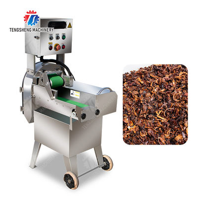 Τεμαχίζοντας μηχανή αγγουριών χοντρών κομματιών τμημάτων, φυτικός τέμνων εξοπλισμός αγκιναρών κρεμμυδιών