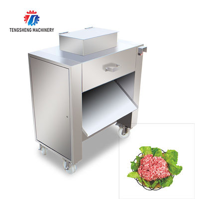 380V 2.2KW  Fish and chicken bone-in dicing machine stainless steel cutting machine poultry cutting machine