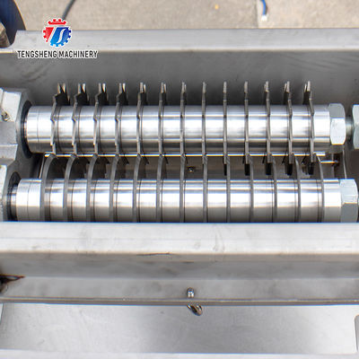 380V 2.2KW  Fish and chicken bone-in dicing machine stainless steel cutting machine poultry cutting machine